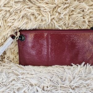 HOBO Rich Burgundy Clutch